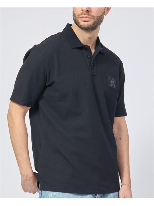 Polo AX regular fit in piqeè di cotone ARMANI EXCHANGE | XM000356-AF12758UB101